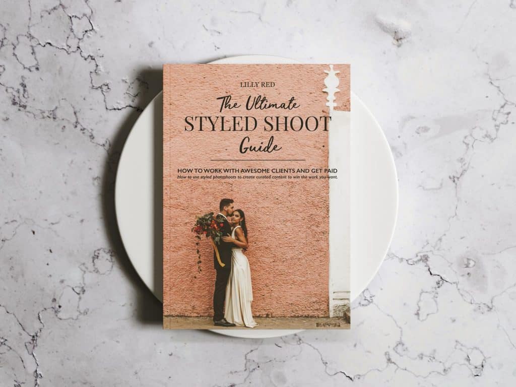 Lilly Red Academy Styled Shoot Guide eBook for destination wedding photographers