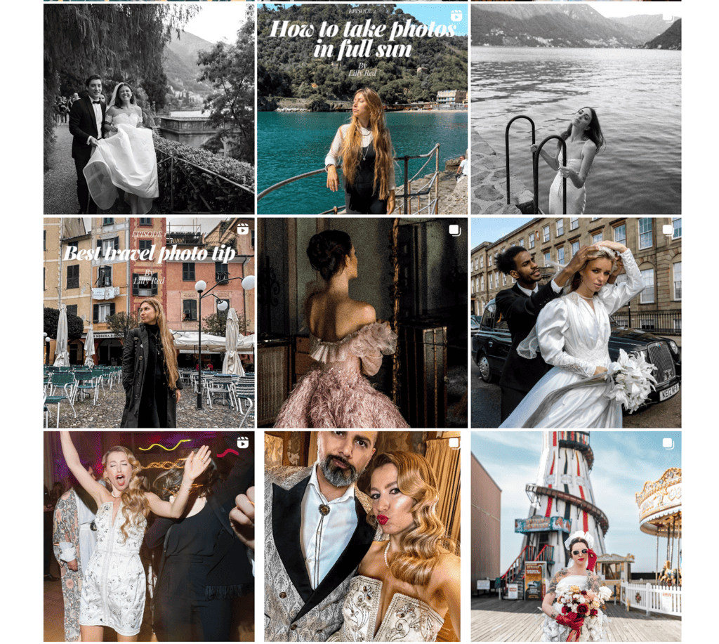 Lilly Red Instagram feed